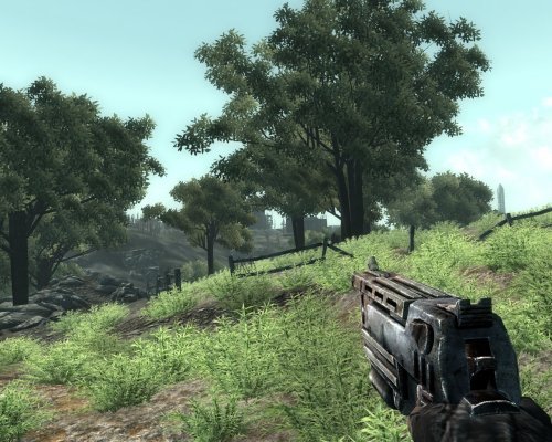 Озеленение пустошей Fallout 3 в моде GreenWorld