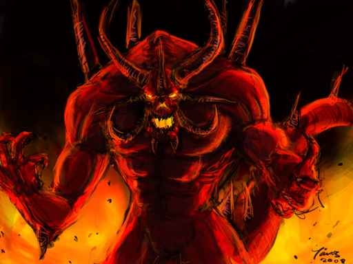 Diablo III - Фан-арт по мотивам одной малоизвестной игры