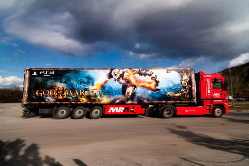 God of War III - Kratos On The Road!