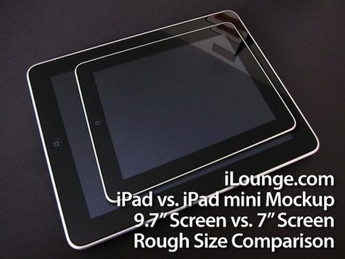 7-дюймовый iPad стал “законченным продуктом” и напоминает iPhone 4