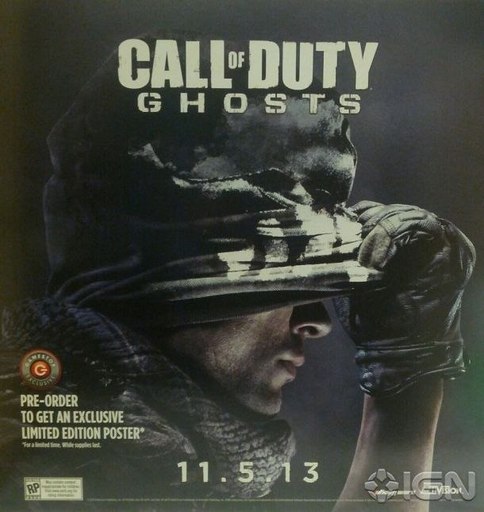 Дата выхода Call of Duty Ghosts